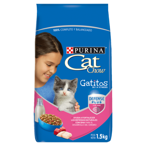Cat Chow Gatitos Defense Plus 1.5kg (3.3lb)