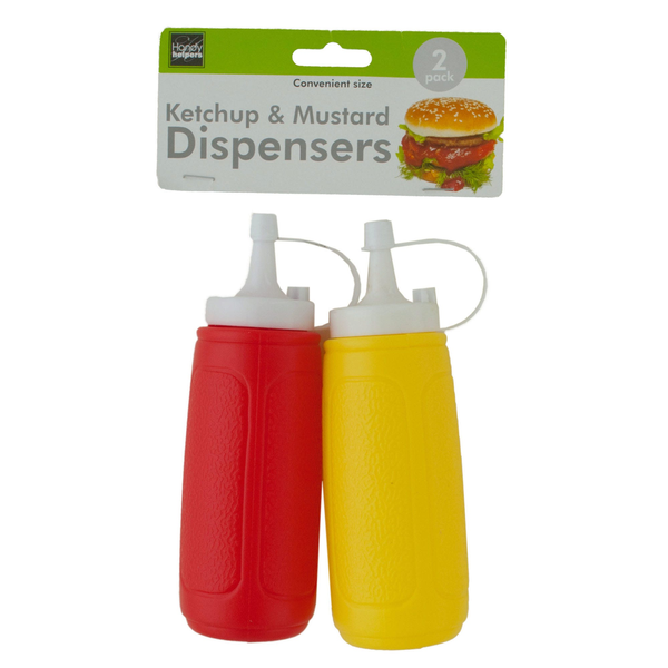 Set de dispensadores de Ketchup y Mostaza