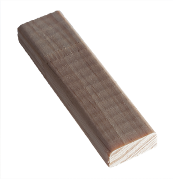 Moldura de madera de 1/4" x 1-1/4" x 10' tipo cubrejuntas