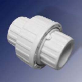 Unión PVC de 1-1/4" calibre 26 para tuberías y conexiones