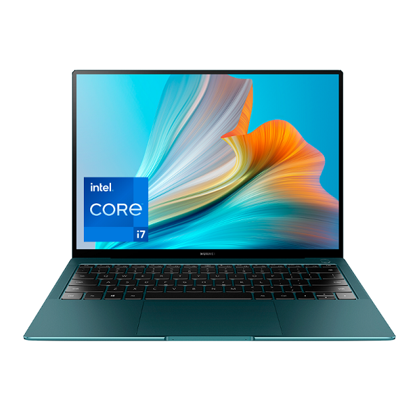 Laptop Matebook X Pro color verde esmeralda de 11th generación core i7