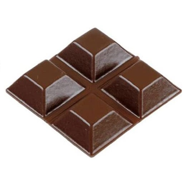 Guardachoques adhesivos de 3/4" para proteger superficies color chocolate - 12 u