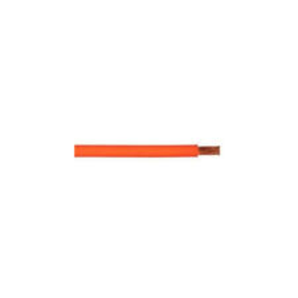 Cable eléctrico redondo de 1m calibre 12awg de color naranja