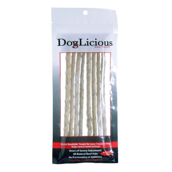 Tiras comestibles para perro sabor natural - 8 unidades DOGLICIOUS