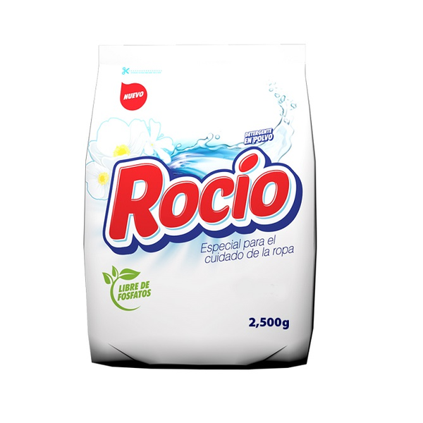 Detergente Polvo Rocío 2500 gramos