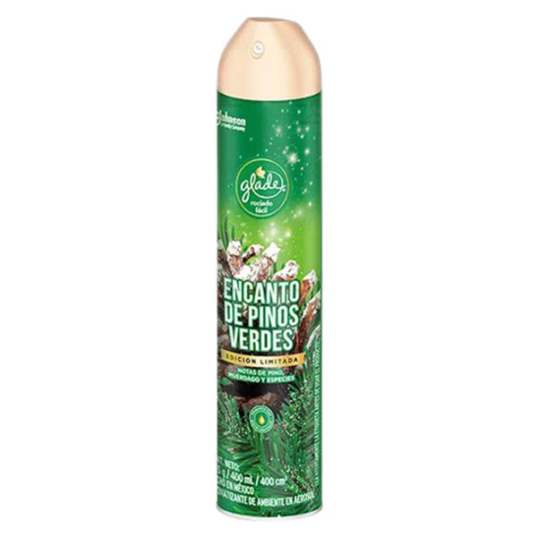 Ambientador en aerosol aroma a Encanto de Pinos Verdes de 400ml