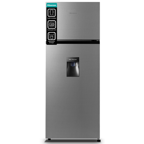 Refrigerador Top Mount de 7.3 pies³ con puerta reversible color gris