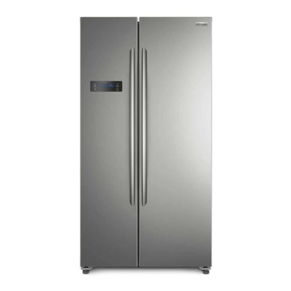 Refrigerador Side By Side de 18p3 acabado acero inoxidable