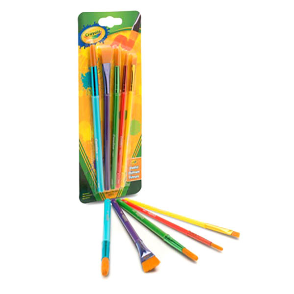 Pinceles surtidos (5 unidades)- CRAYOLA