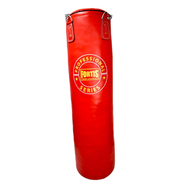 Saco de boxeo de 120 x 35 color rojo