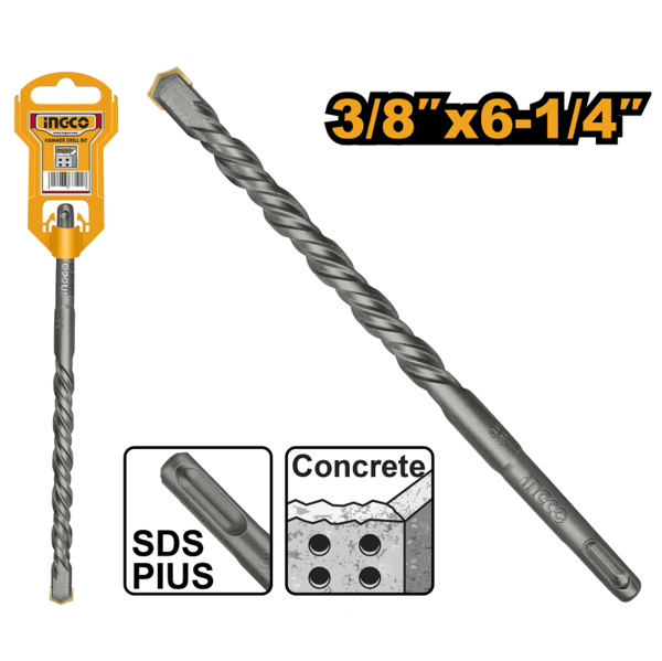 Broca SDS Plus de 3/8" x 6-1/4"