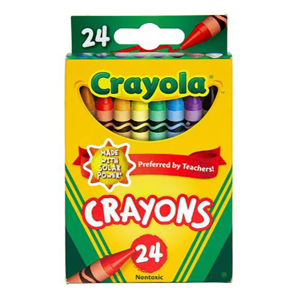 Crayon básico chico (24 unidades)- CRAYOLA