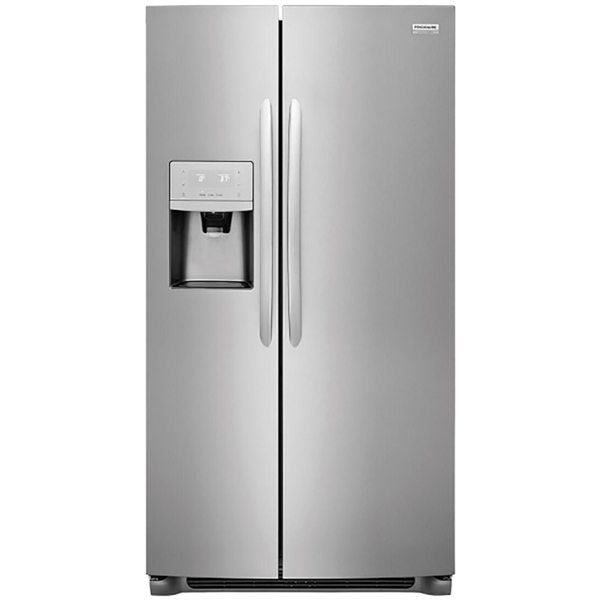 Refrigeradora Gallelry side by side de 22.2p3 de color gris FRIGIDAIRE