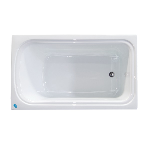 Bañera de 150cm x 90cm x 47cm Irazú color blanco