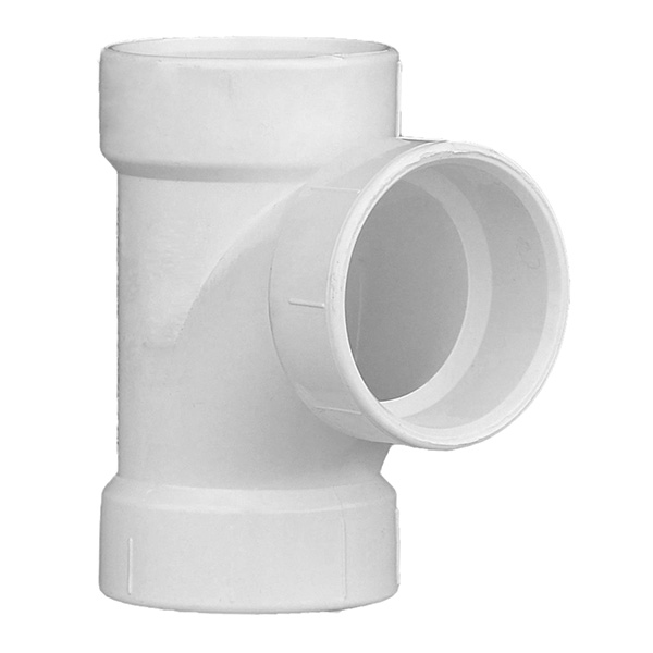 Tee sanitaria de PVC de 1-1/2" calibre SCH 40