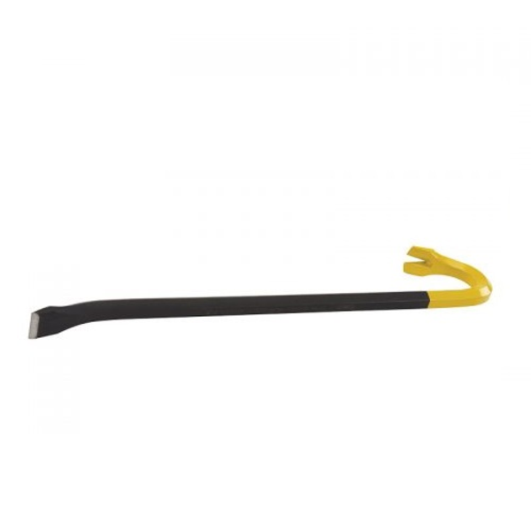 Pata de cabra de 3/4" x 36" de acero color amarillo/negro STANLEY