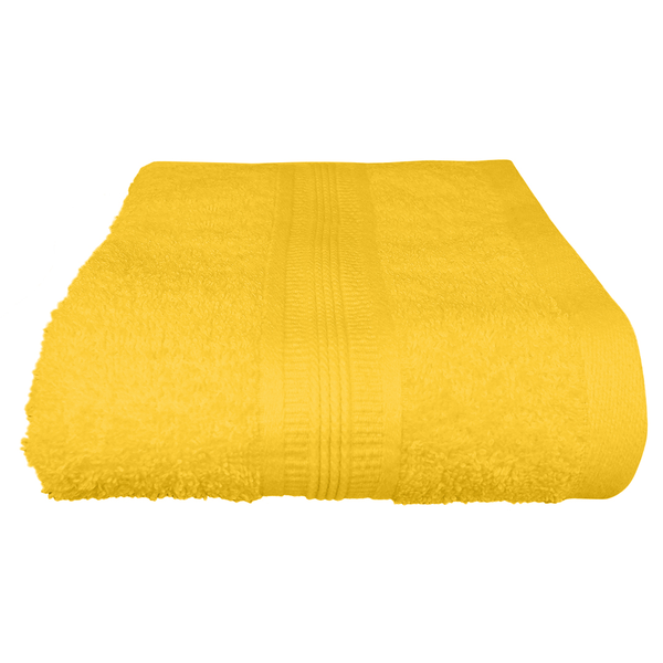 Toalla de mano Seul de 16" x 28" color amarillo