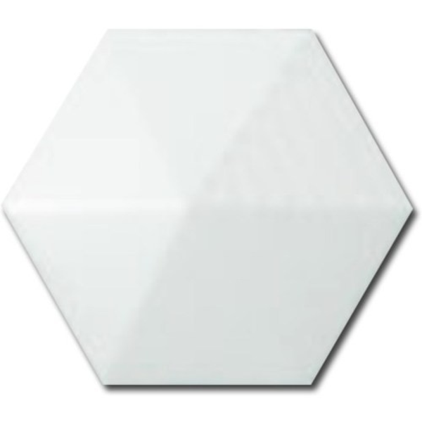 Pared de cerámica 13cm x 11cm Umbrella color blanco - caja de 0.44m2