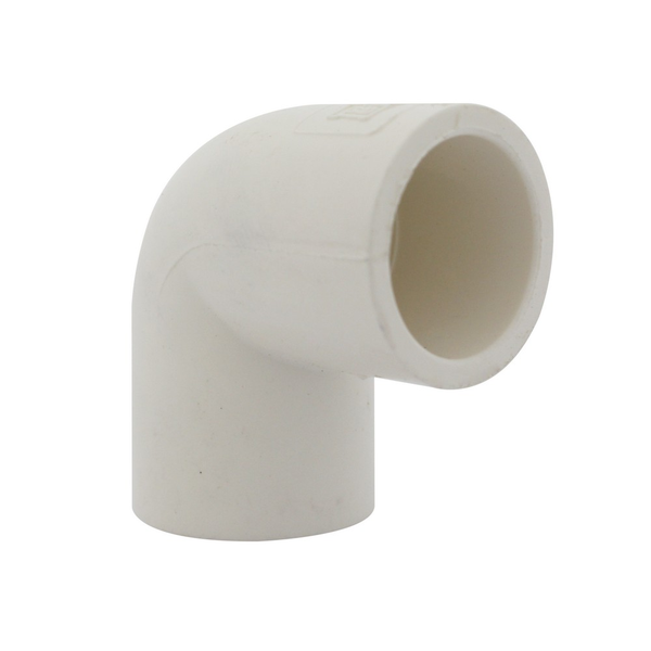 Codo PVC de 1-1/2" x 90° calibre 26 para tuberías y conexiones