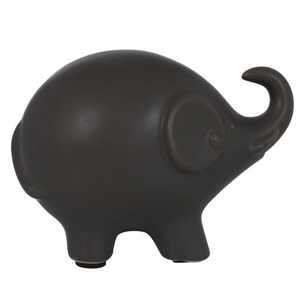 Figura decorativa de Elefante color negro