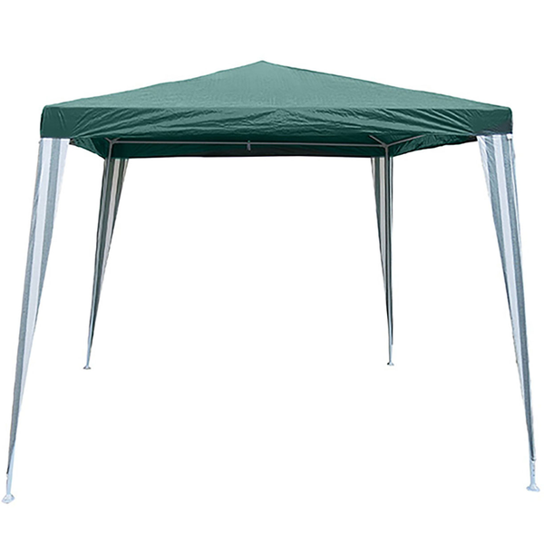 Gazebo plegable de 2.4m x 2.4m color verde