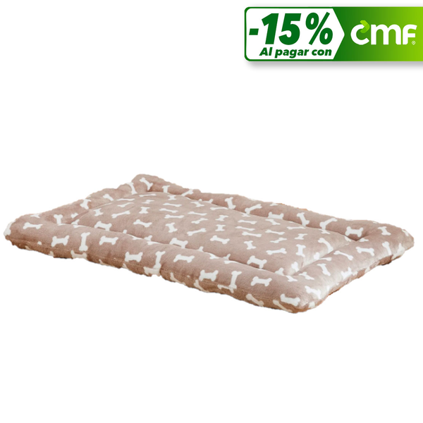 Cama de franela  36" x 23" estampada para mascotas