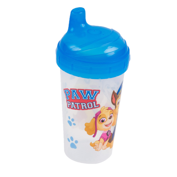 Juego de vaso 10oz para sorber con diseño Paw Patrol  2 piezas