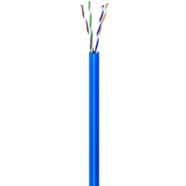 Cable azul de red categoría 5 x metro