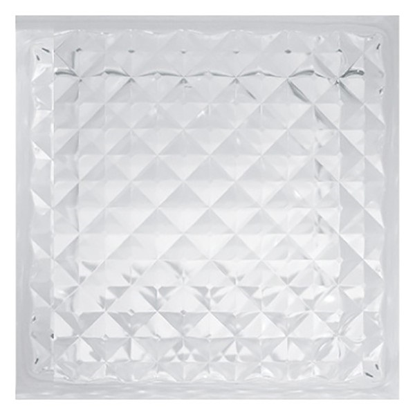 Bloque de vidrio lattice de 19cm x 19cm