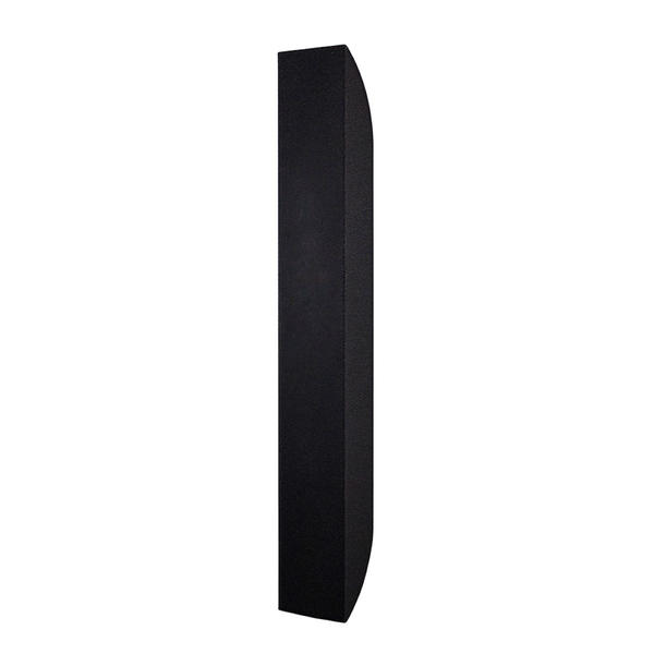 Lámpara de pared Lahr negra mate 65cm 60W para exterior