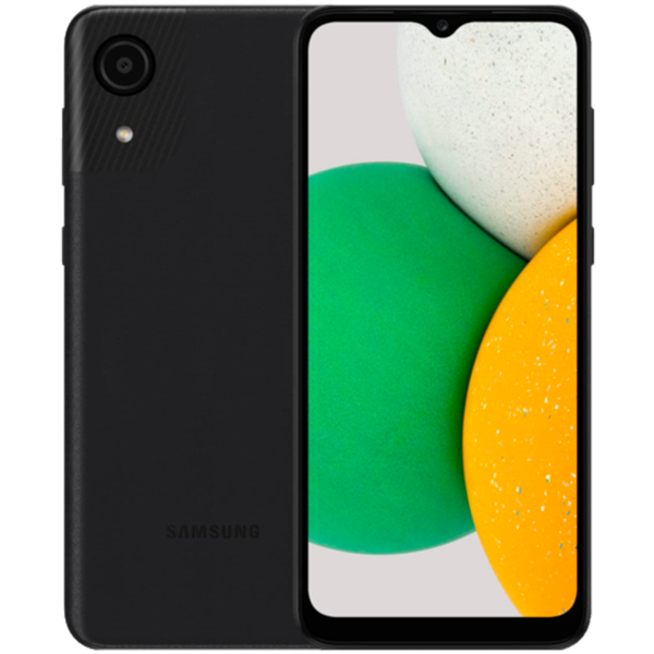 Celular Samsung A03 Core 2GB 32GB color negro