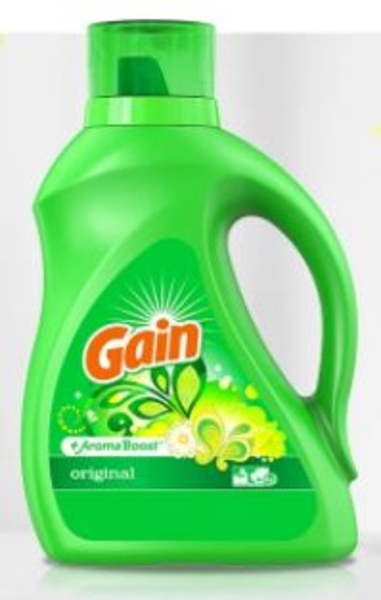 Detergente líquido Gain original 92oz