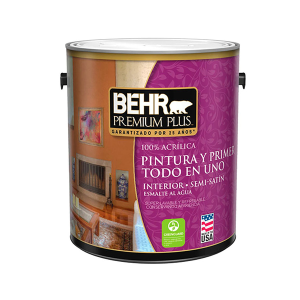 Pintura acrílica Premium Plus base oscura de 1/4gl