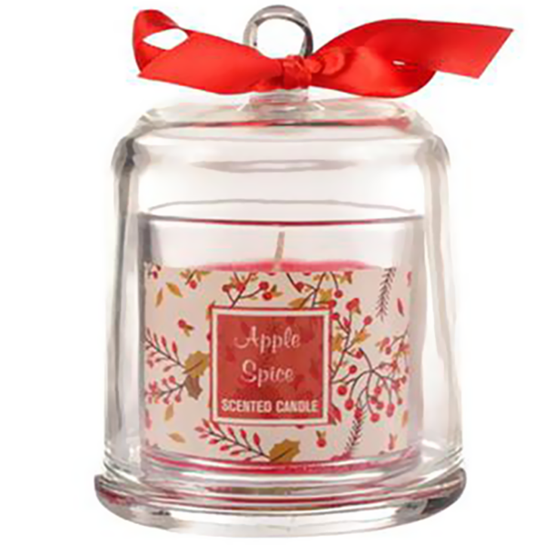 Vela aromática con tapa aroma a manzana