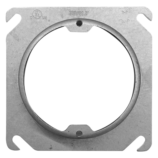 Tapa circular de 3/4" de metal para cajilla de altura