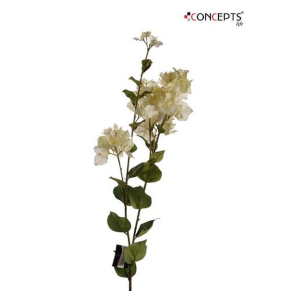 Rama con flores blancas de 105cm