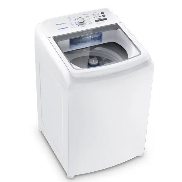 Lavadora automática de carga superior de 17kg color blanco