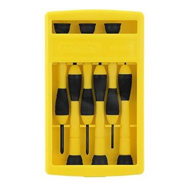 STANLEY STHT0-60209 Juego de destornilladores esenciales - amarillo (6  piezas)