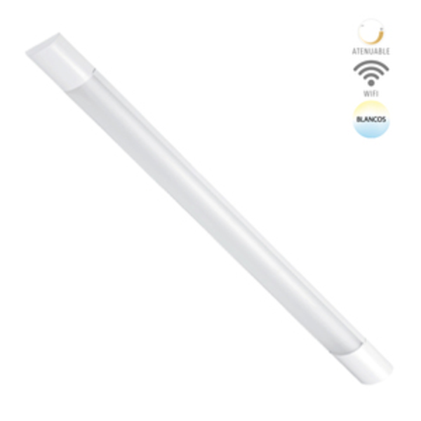 Lámpara lineal inteligente Led Zion blanca de 35W