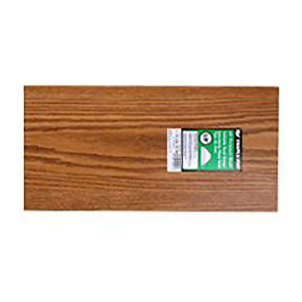 Tablilla recta laminada de 30cm x 91cm color madera clara KNAPE VOGT