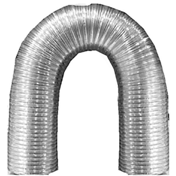 Ducto flexible de 3" x 8" de aluminio