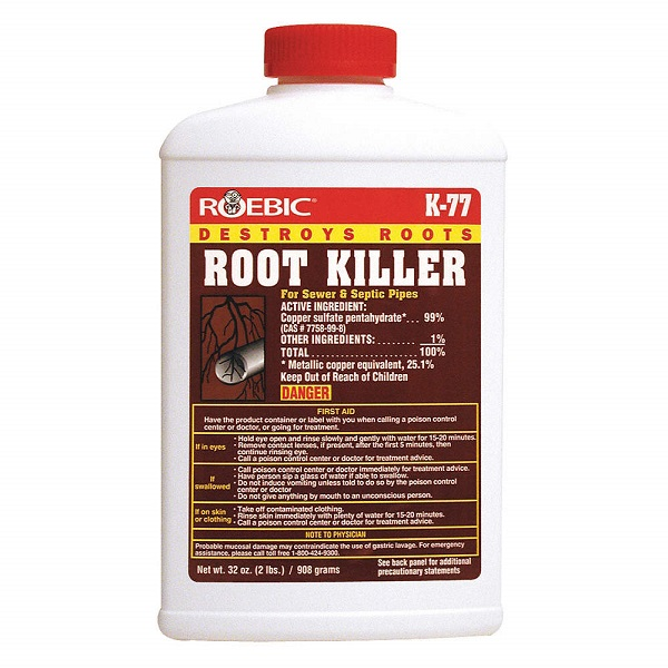 Matador de raíces y desperdicios k-77 de 32oz