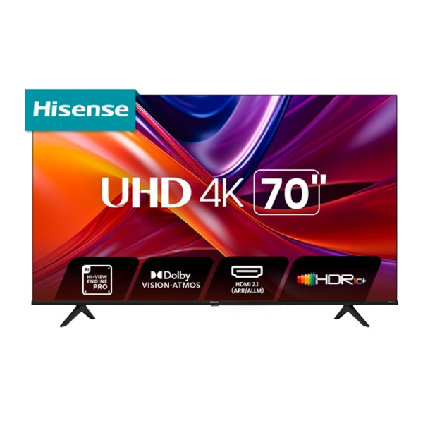 TV Hisense Smart de 70" Google TV 4K UHD