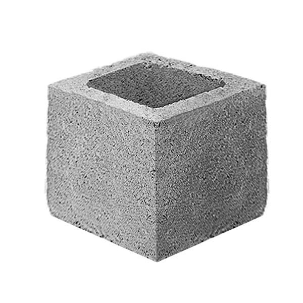 Bloque de concreto tipo columna de 8" x 8"
