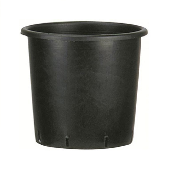 Pote de plástico de 210L para vivero de color negro