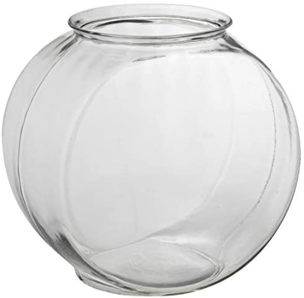 Envase de vidrio tipo Fishbowl de 2 galones
