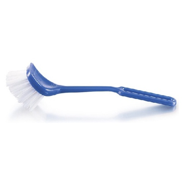 Cepillo color azul para aseo y limpieza