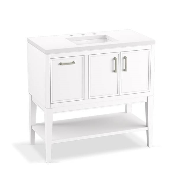 Mueble de baño de 36" Winnow™ color blanco