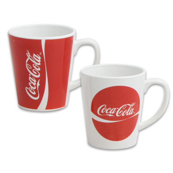 Taza de cerámica 12oz diseño Coca Cola