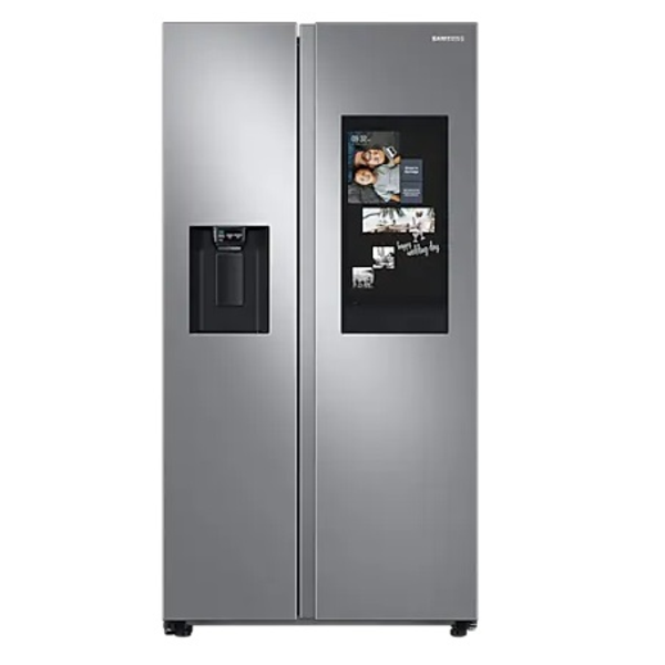 Refrigerador Side By Side de 22 pies³ Family Hub color plateado